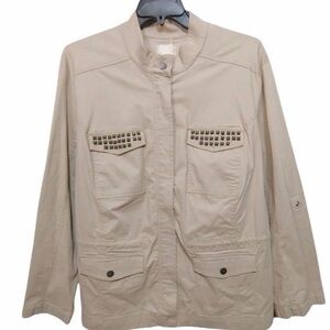 Sejour Women’s  Beige Studded Jacket